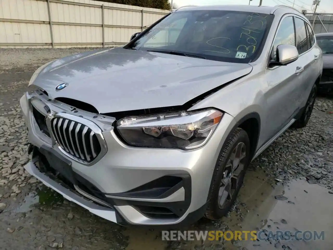 2 Photograph of a damaged car WBXJG9C0XM5S37932 BMW X1 2021