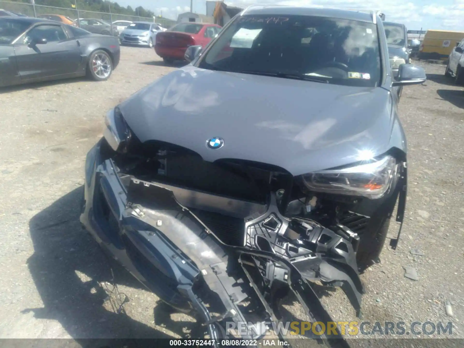 6 Photograph of a damaged car WBXJG9C0XM5T72554 BMW X1 2021