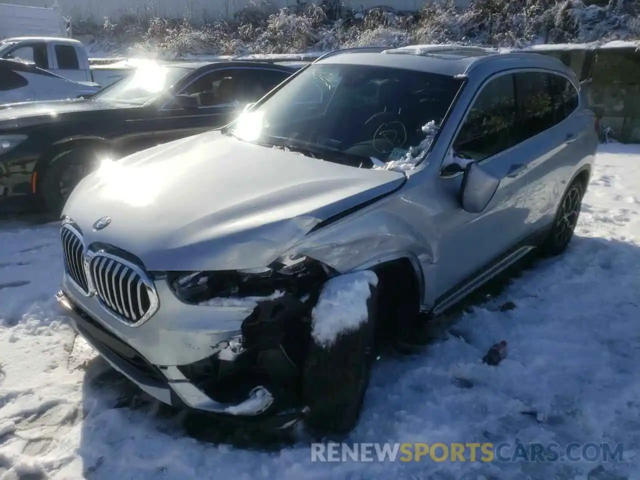 2 Photograph of a damaged car WBXJG9C0XM5U28105 BMW X1 2021