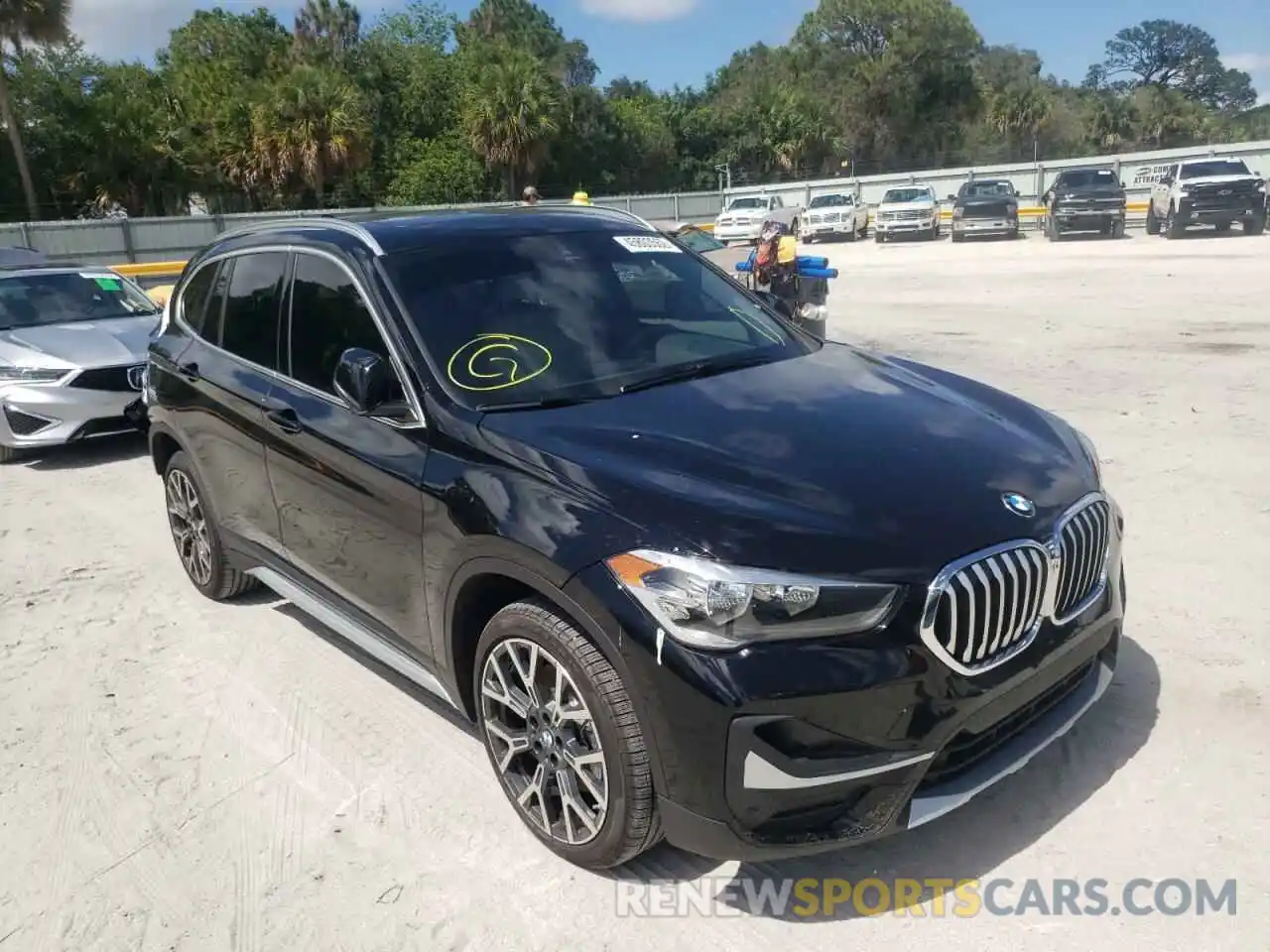 1 Photograph of a damaged car WBXJG7C00N5U52497 BMW X1 2022