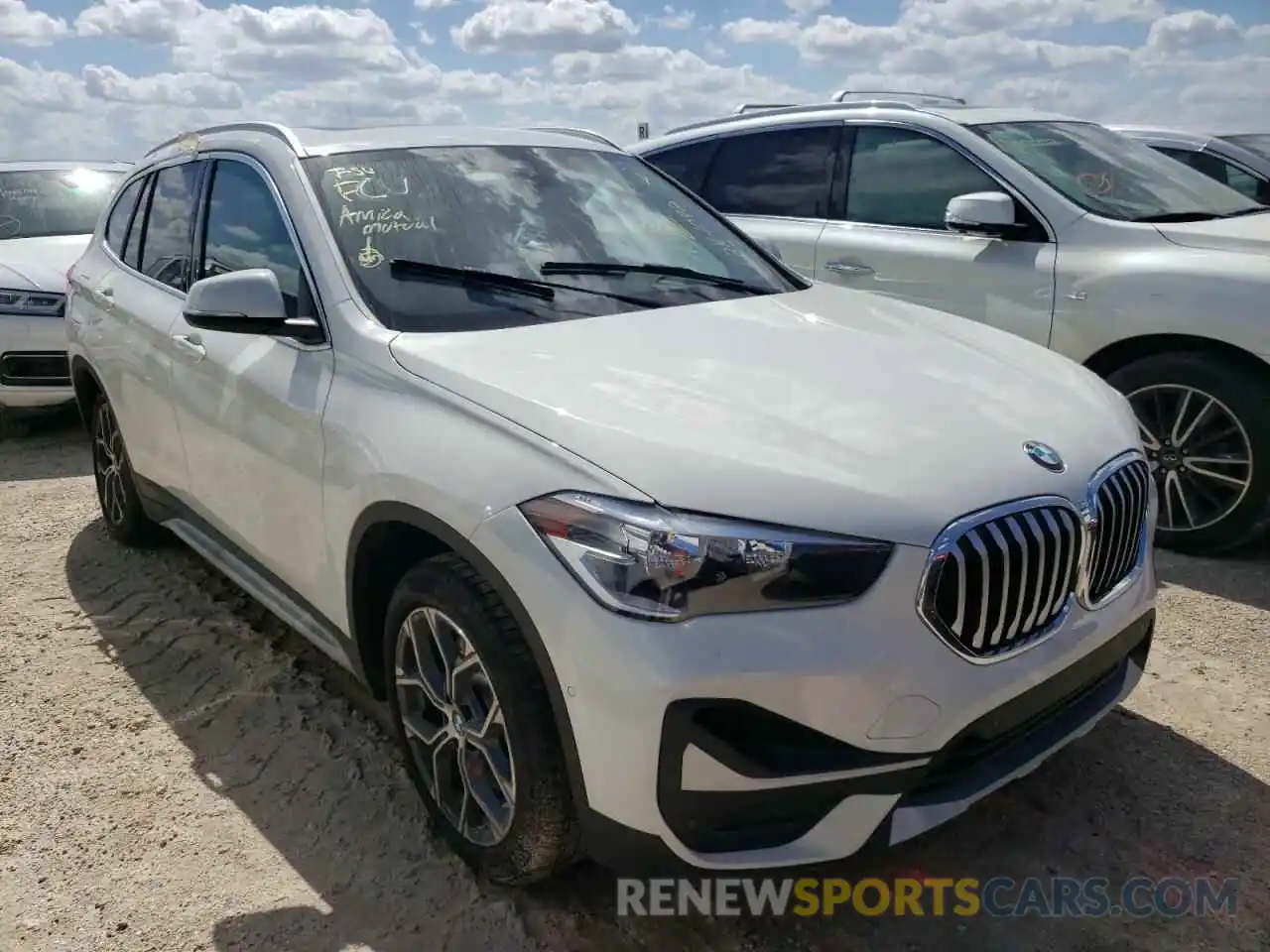 1 Photograph of a damaged car WBXJG7C02N5U68622 BMW X1 2022