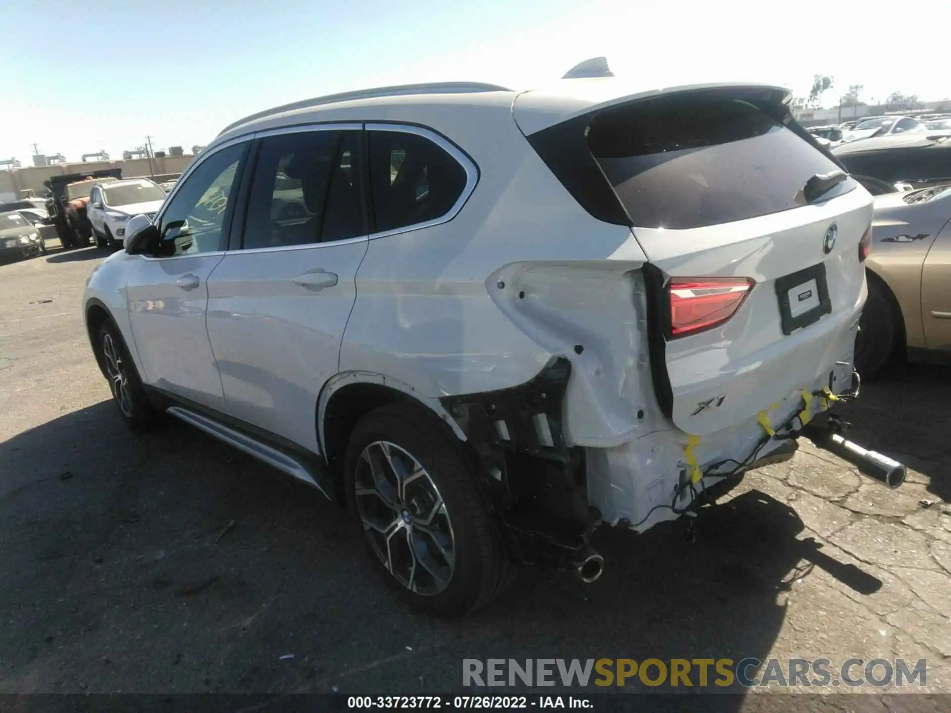 3 Photograph of a damaged car WBXJG7C03N5V39004 BMW X1 2022