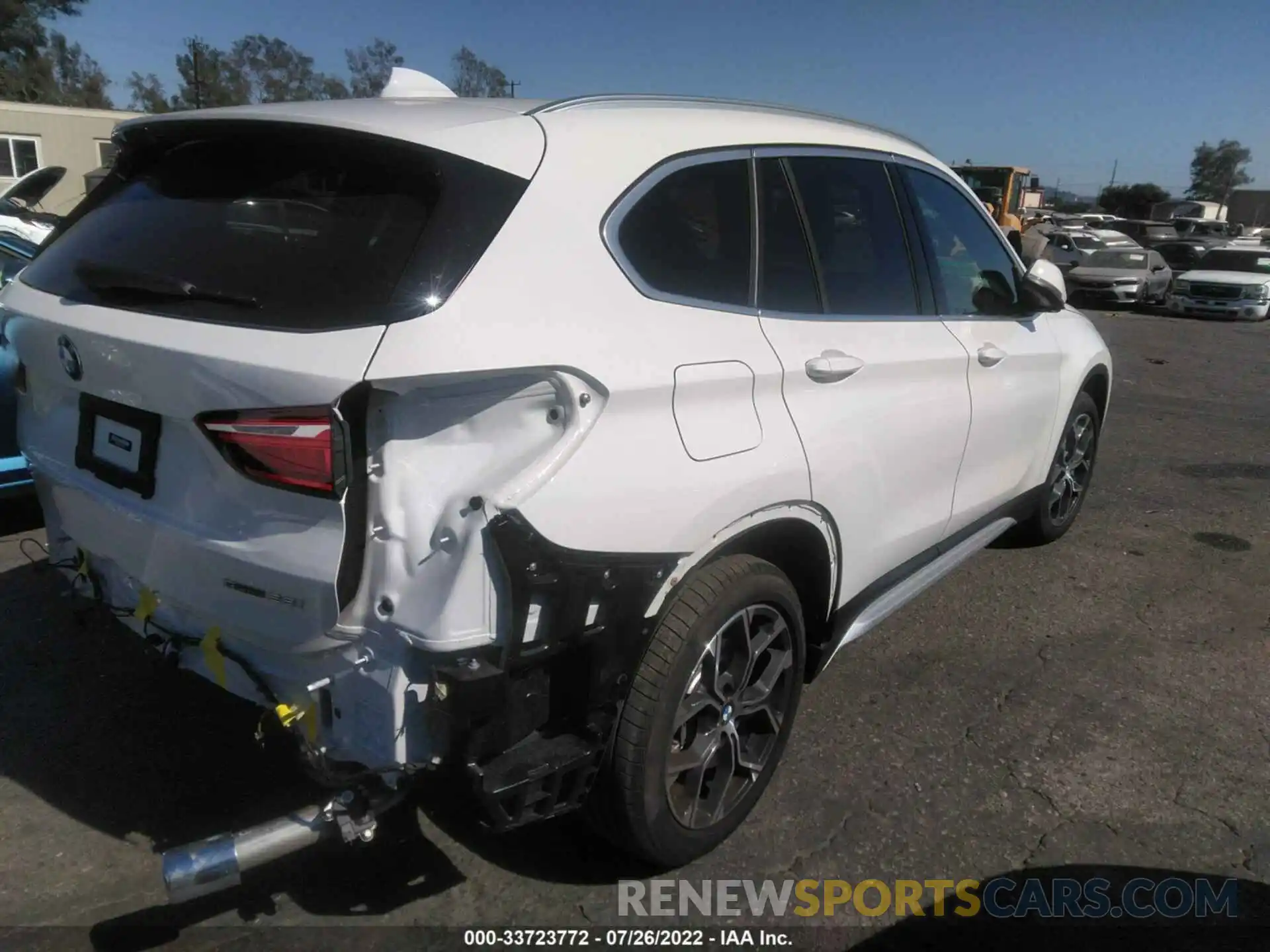 4 Photograph of a damaged car WBXJG7C03N5V39004 BMW X1 2022