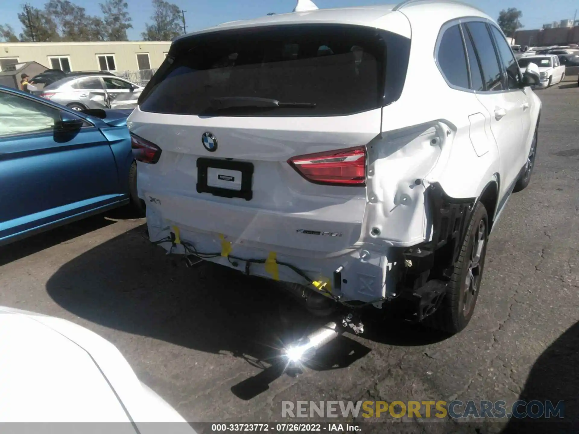 6 Photograph of a damaged car WBXJG7C03N5V39004 BMW X1 2022