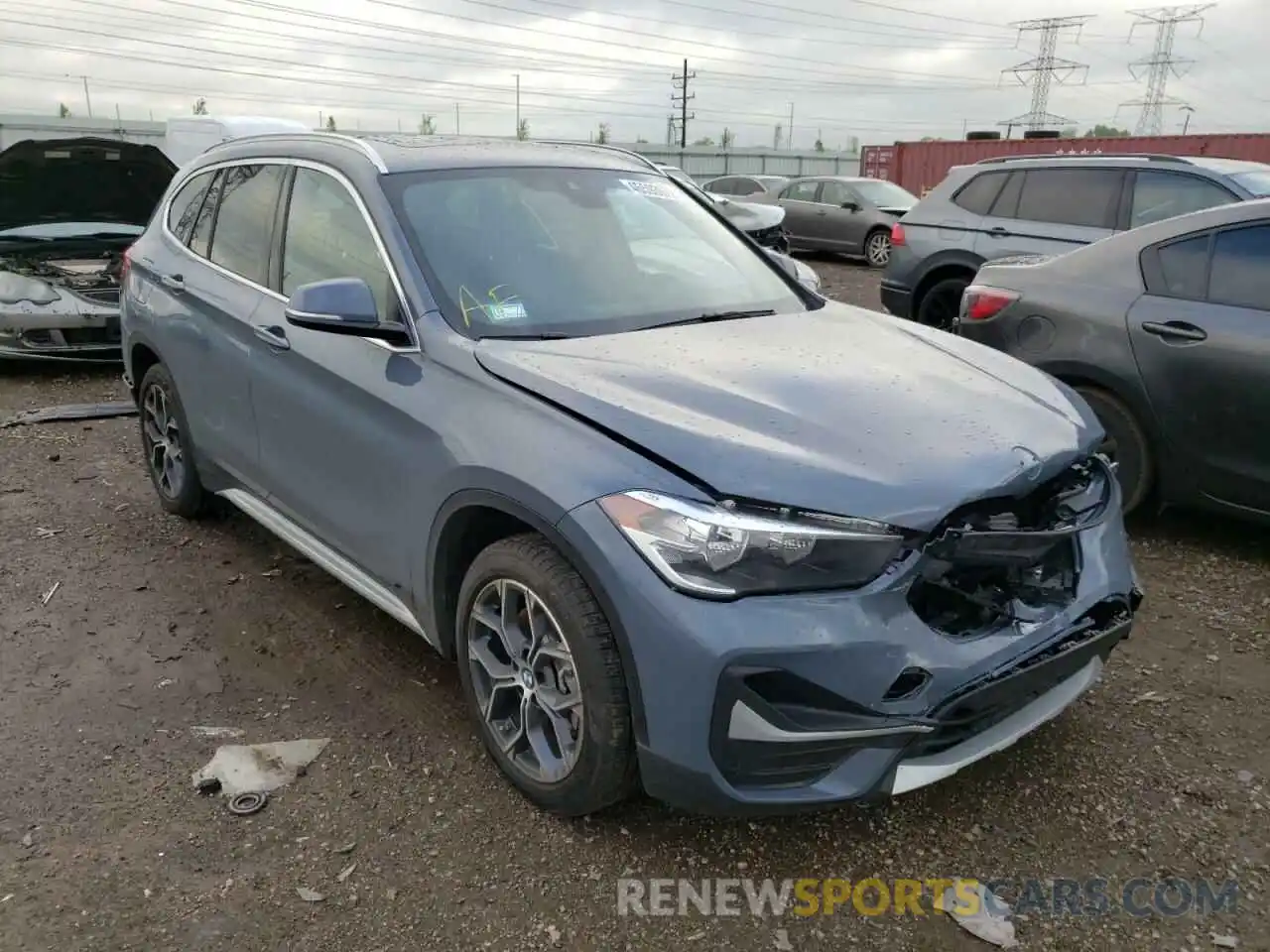 1 Photograph of a damaged car WBXJG7C04N5U68833 BMW X1 2022