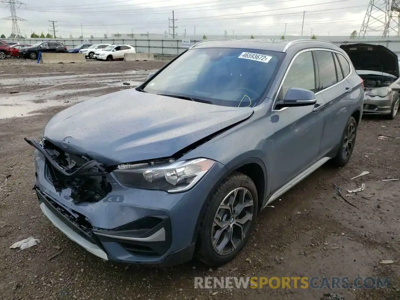 2 Photograph of a damaged car WBXJG7C04N5U68833 BMW X1 2022