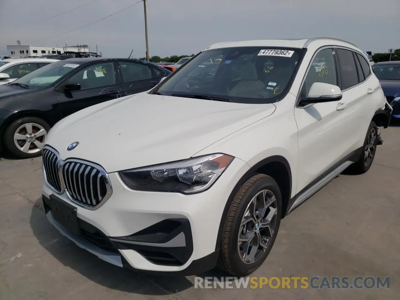 2 Photograph of a damaged car WBXJG7C05N5U74592 BMW X1 2022