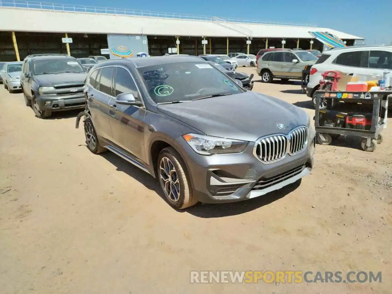 1 Photograph of a damaged car WBXJG7C09N5U52613 BMW X1 2022