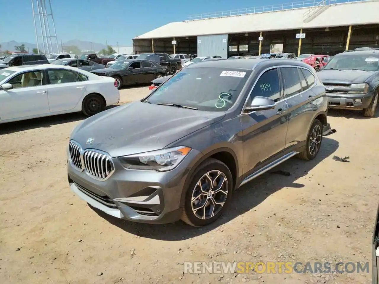 2 Photograph of a damaged car WBXJG7C09N5U52613 BMW X1 2022