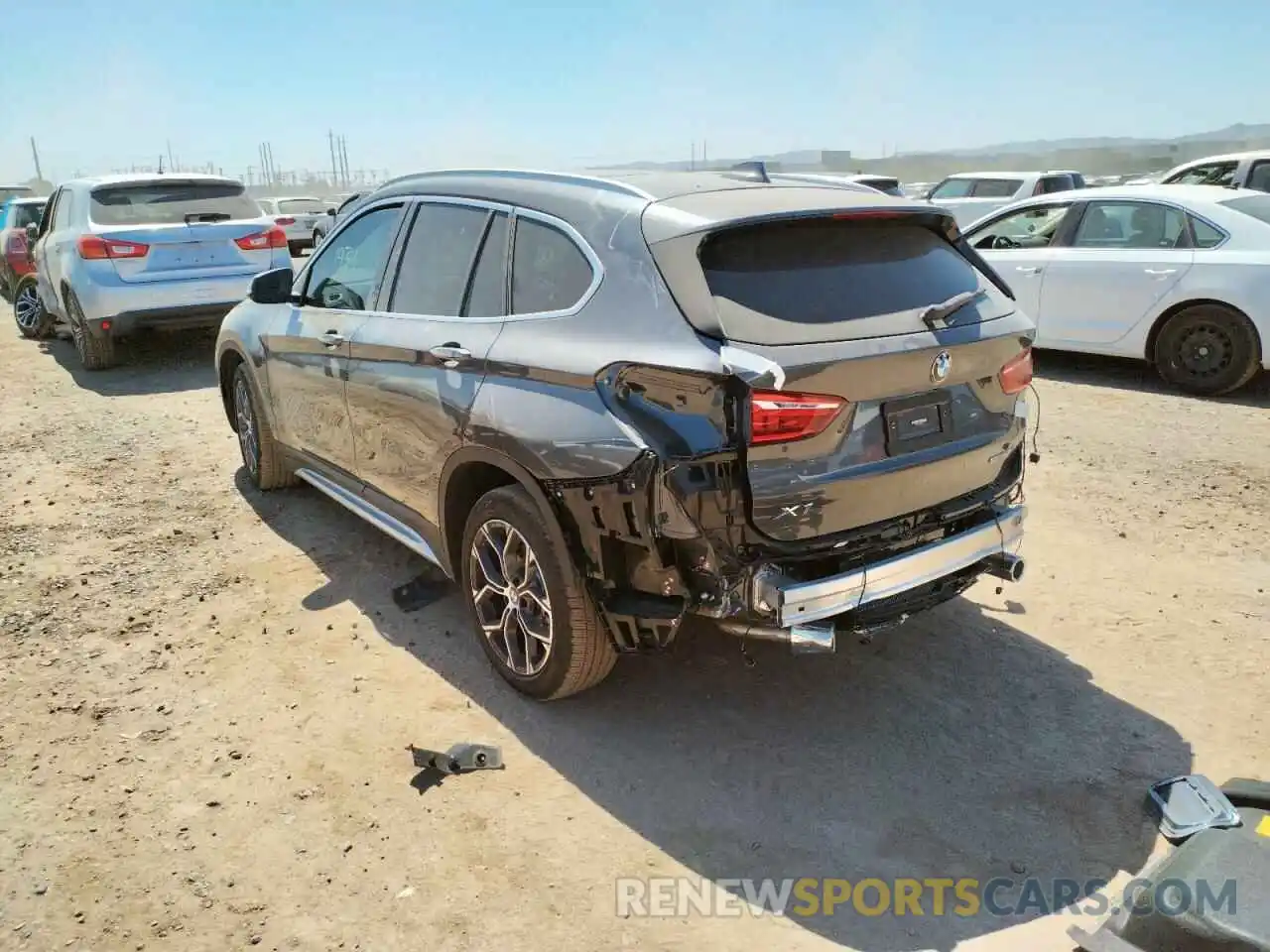 3 Photograph of a damaged car WBXJG7C09N5U52613 BMW X1 2022