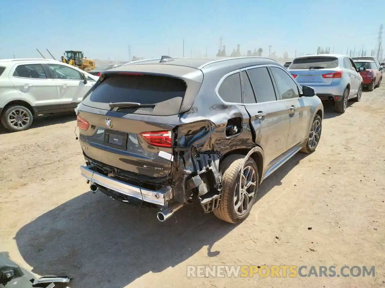 4 Photograph of a damaged car WBXJG7C09N5U52613 BMW X1 2022