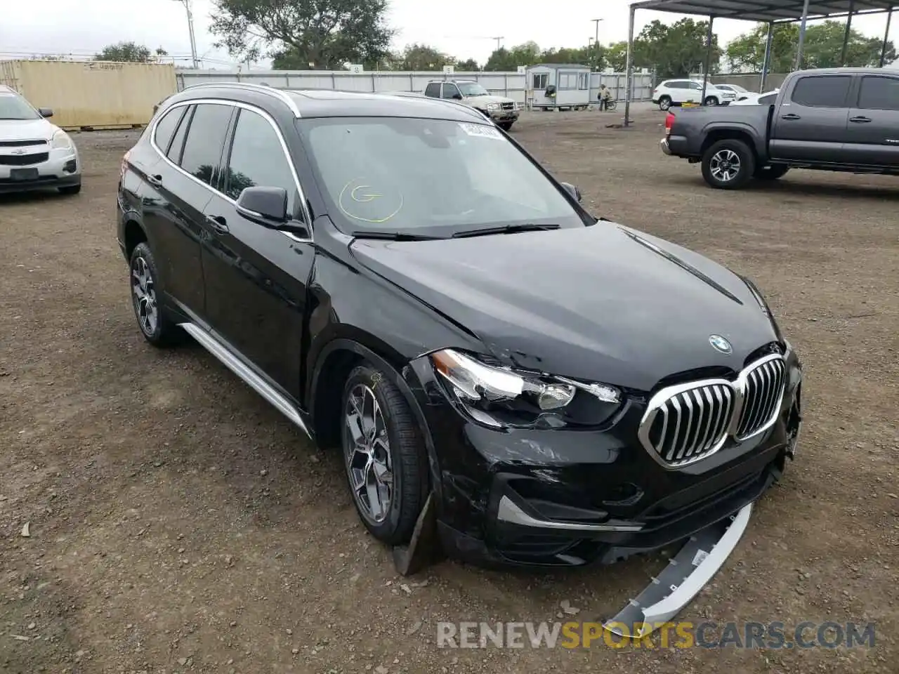 1 Photograph of a damaged car WBXJG7C09N5V27956 BMW X1 2022