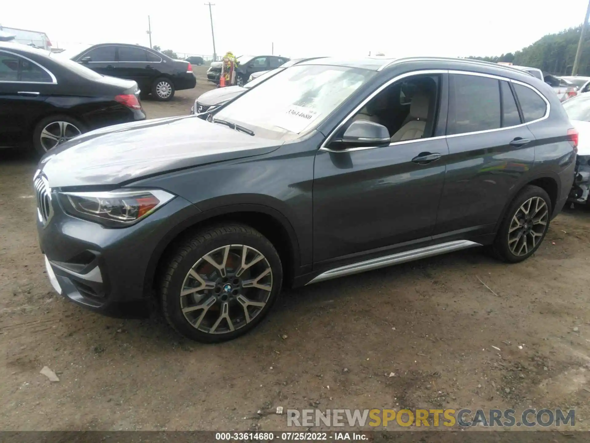 2 Photograph of a damaged car WBXJG9C00N5U79470 BMW X1 2022