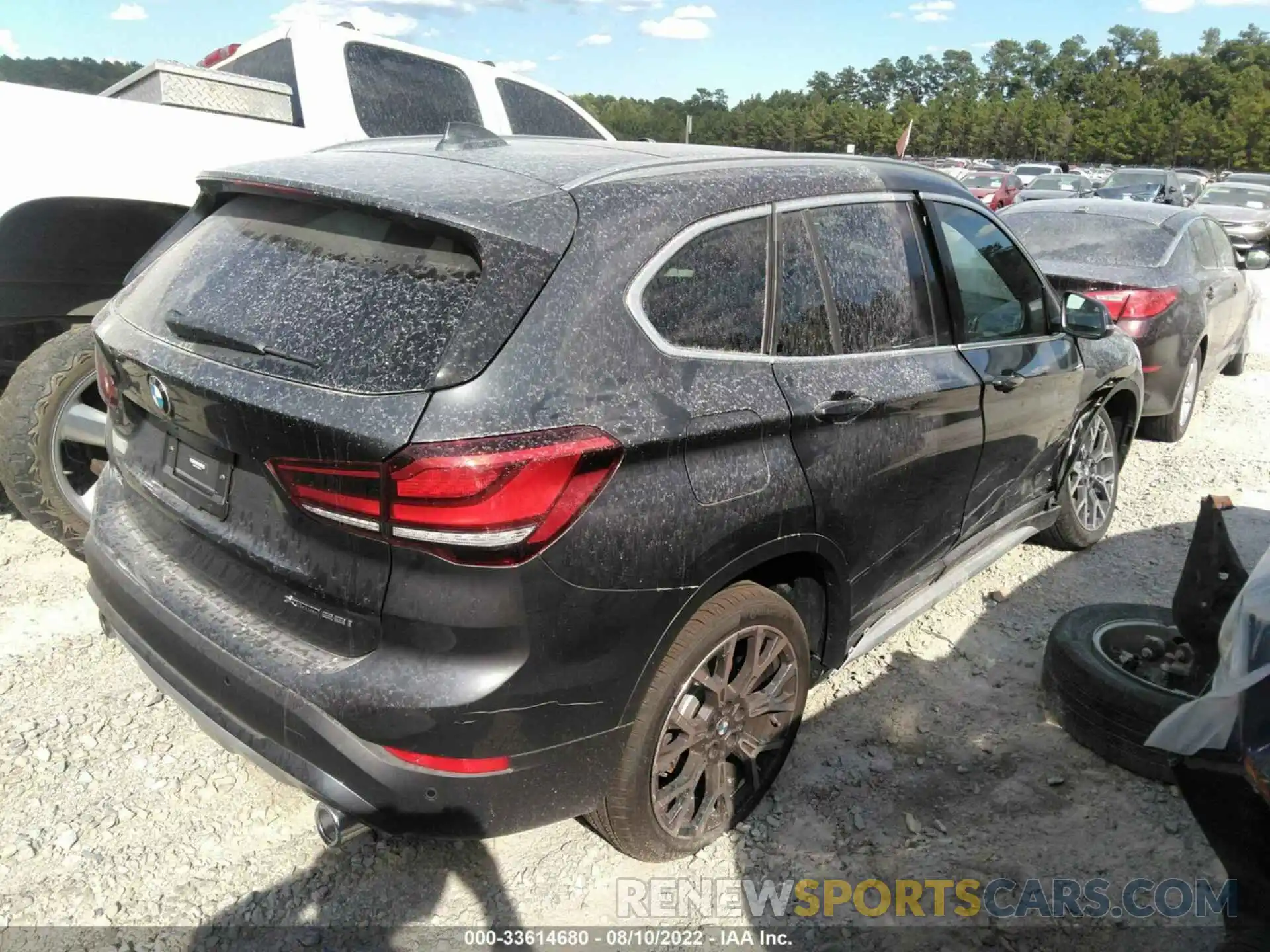 4 Photograph of a damaged car WBXJG9C00N5U79470 BMW X1 2022