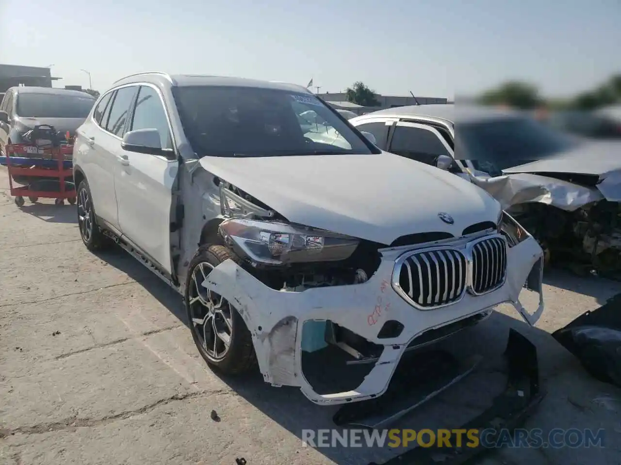 1 Photograph of a damaged car WBXJG9C03N5U89913 BMW X1 2022