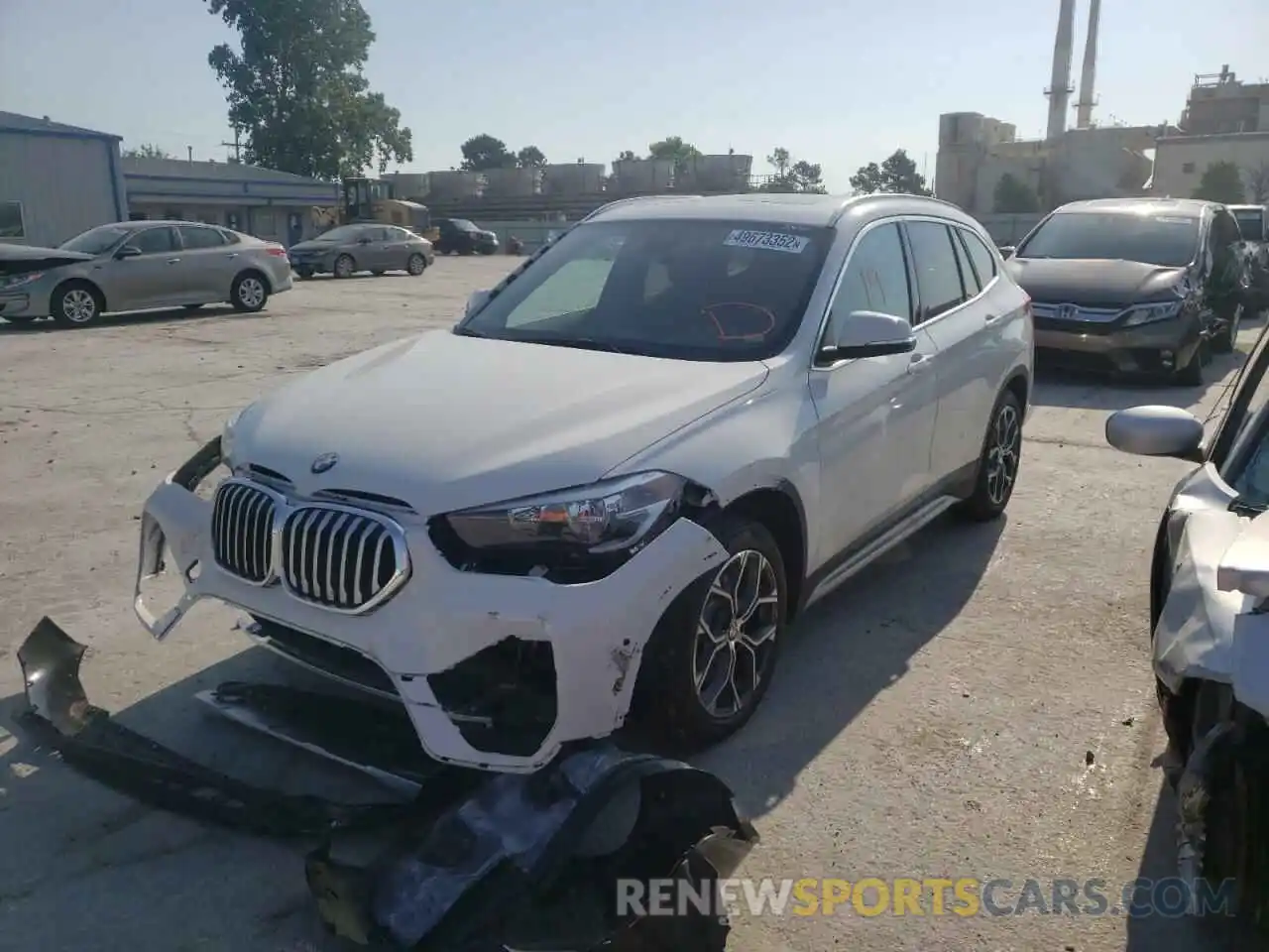 2 Фотография поврежденного автомобиля WBXJG9C03N5U89913 BMW X1 2022