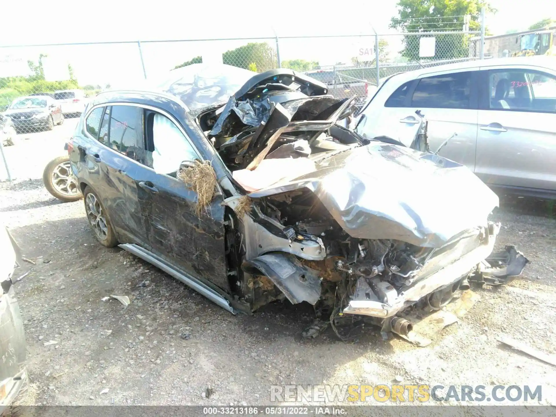 1 Photograph of a damaged car WBXJG9C05N5U65337 BMW X1 2022