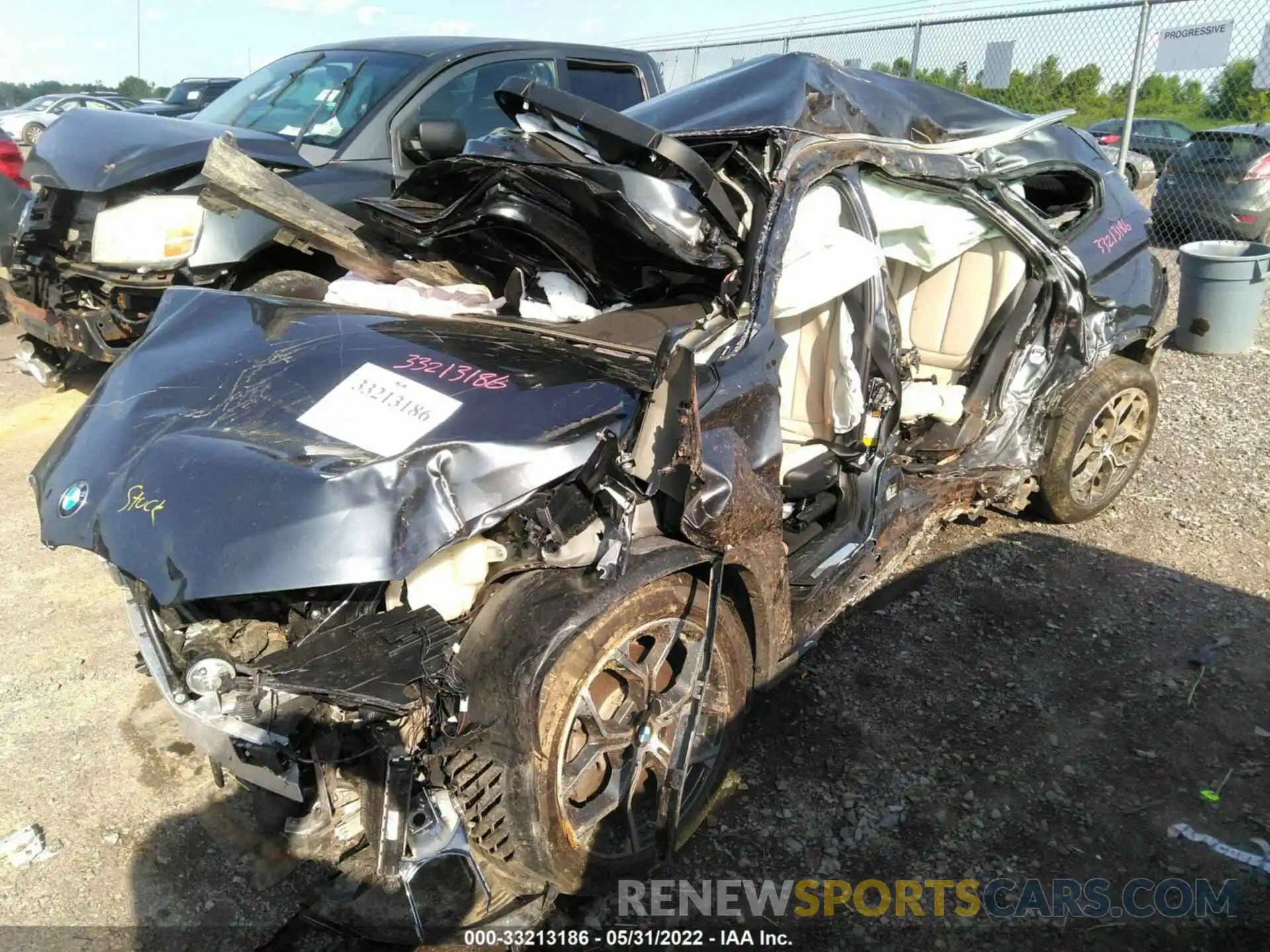 2 Photograph of a damaged car WBXJG9C05N5U65337 BMW X1 2022