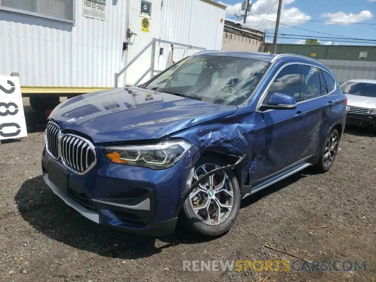 2 Photograph of a damaged car WBXJG9C07N5U60186 BMW X1 2022