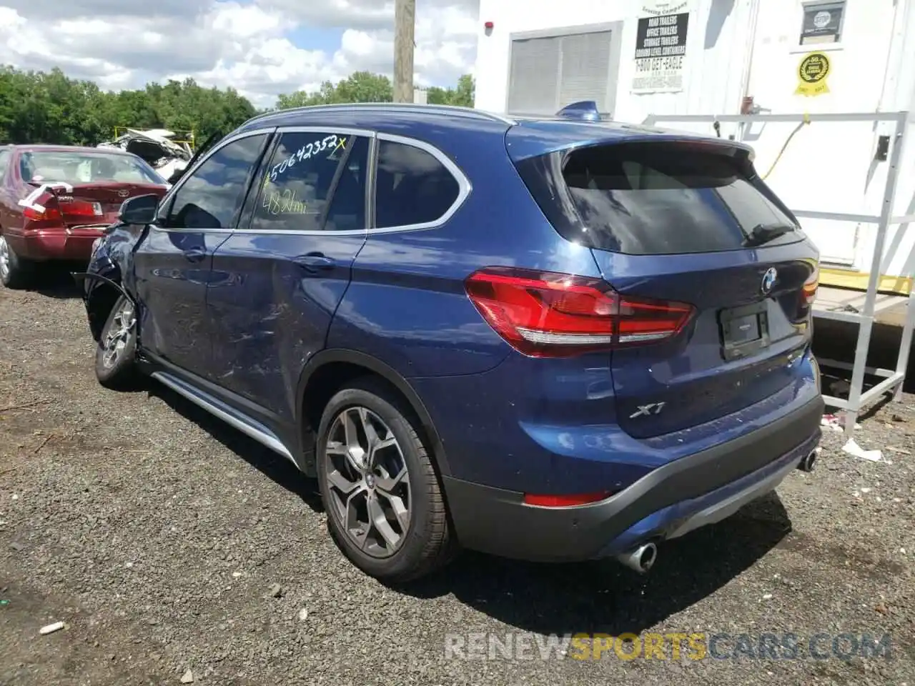 3 Photograph of a damaged car WBXJG9C07N5U60186 BMW X1 2022