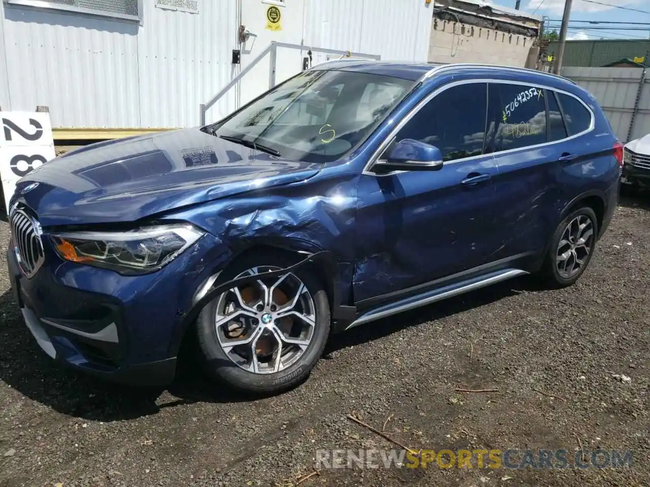 9 Photograph of a damaged car WBXJG9C07N5U60186 BMW X1 2022