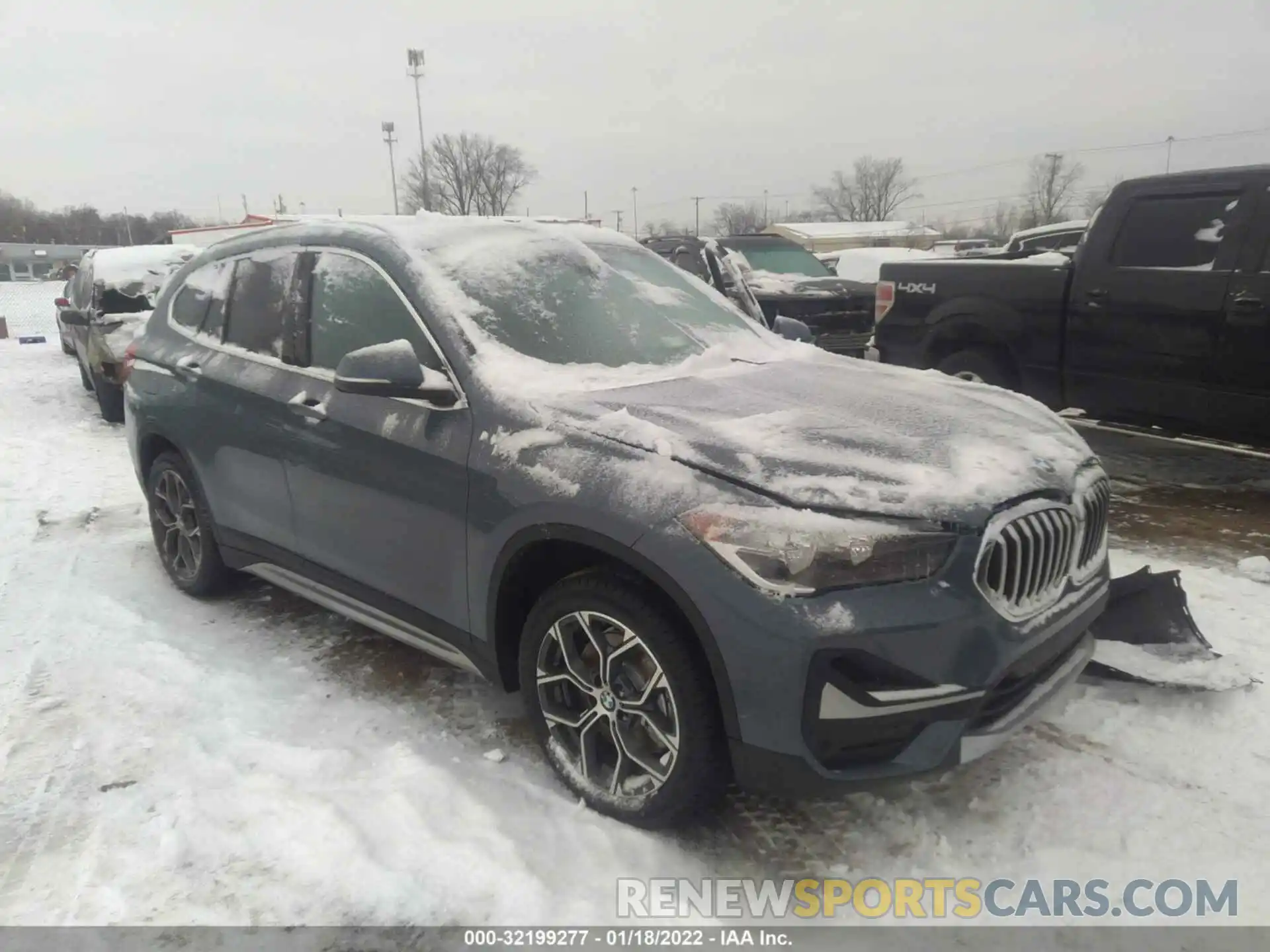 1 Фотография поврежденного автомобиля WBXJG9C0XN5U58108 BMW X1 2022