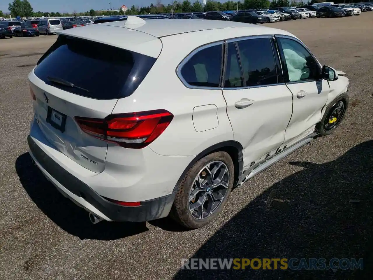 4 Photograph of a damaged car WBXJG9C0XN5U73661 BMW X1 2022