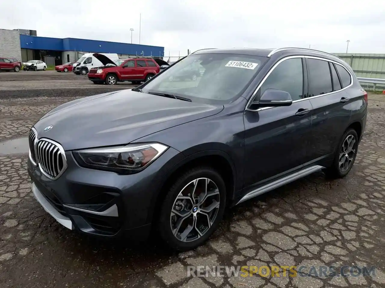 2 Photograph of a damaged car WBXJG9C0XN5U89598 BMW X1 2022