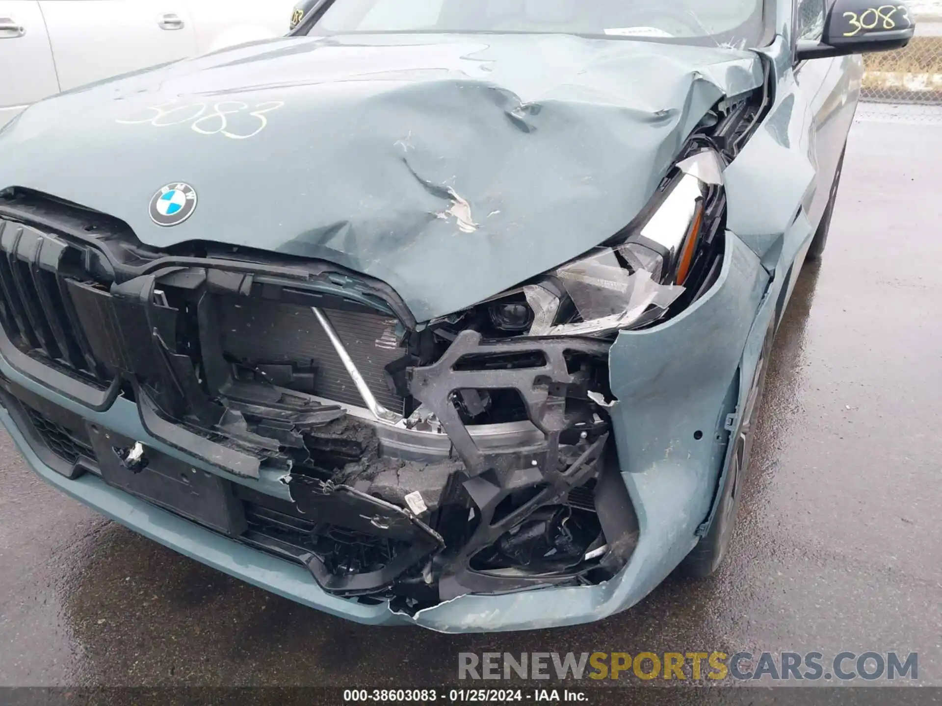 6 Photograph of a damaged car WBX73EF00P5X29786 BMW X1 2023