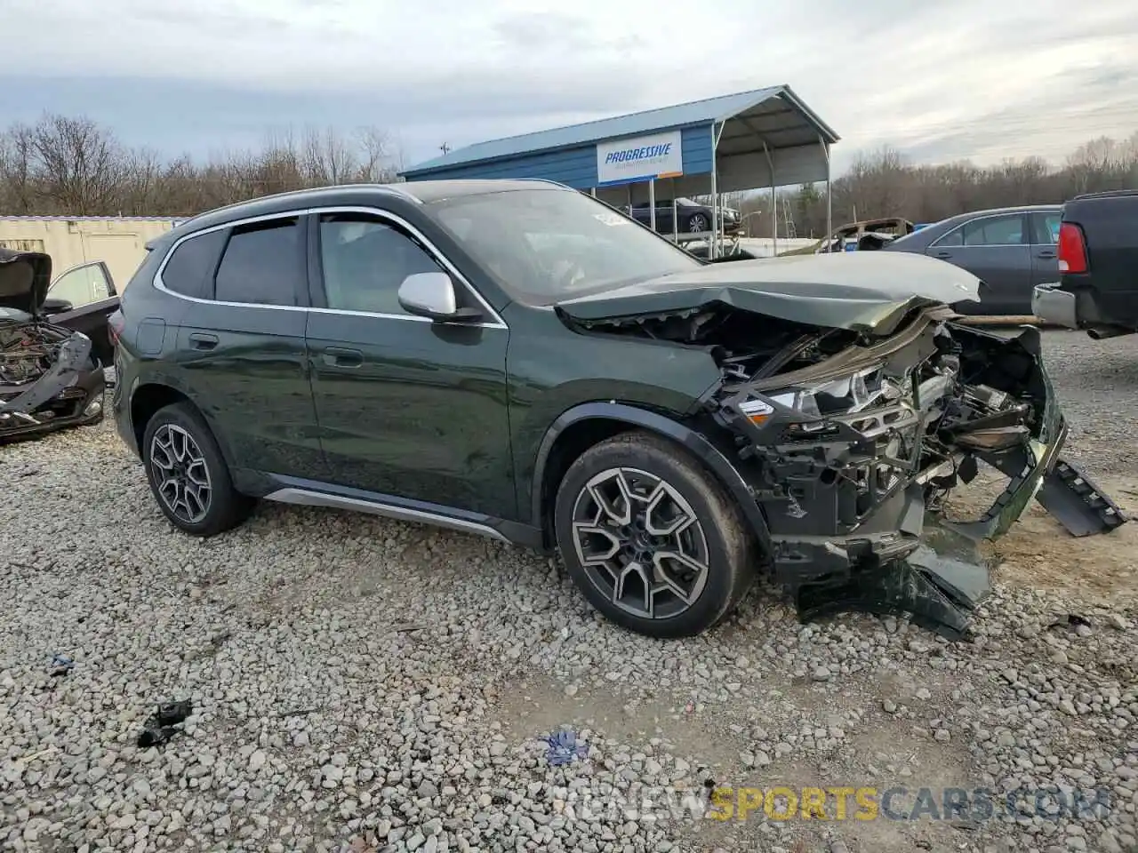 4 Photograph of a damaged car WBX73EF01P5Y25426 BMW X1 2023