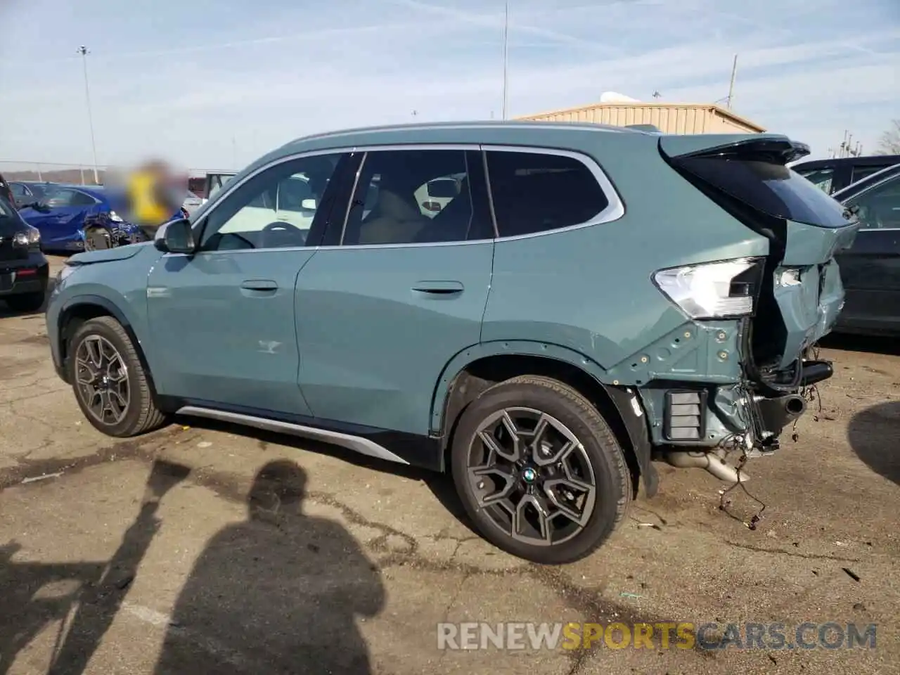 2 Photograph of a damaged car WBX73EF03P5X67013 BMW X1 2023