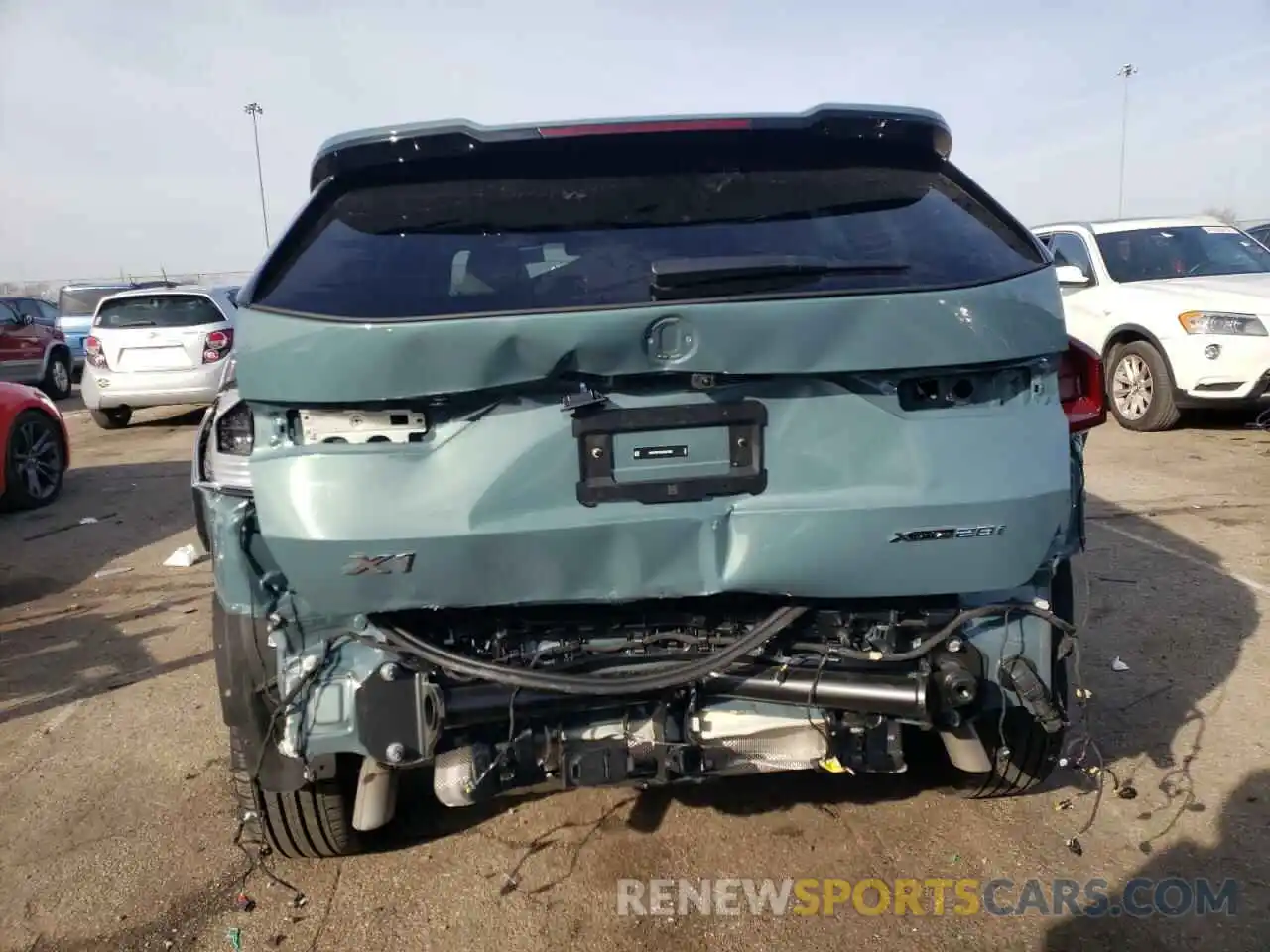 6 Photograph of a damaged car WBX73EF03P5X67013 BMW X1 2023