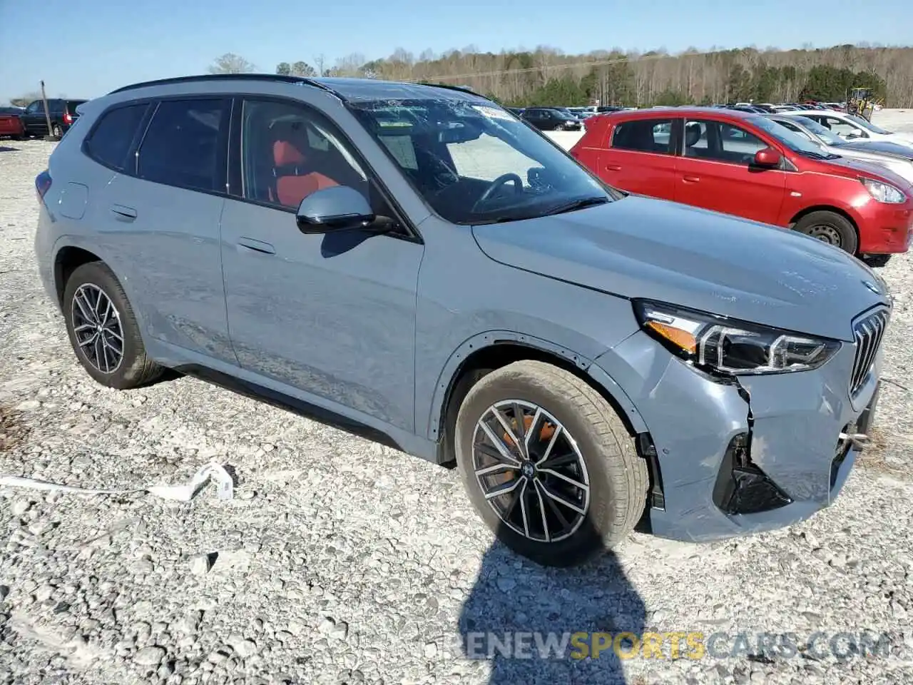 4 Photograph of a damaged car WBX73EF04P5W89311 BMW X1 2023