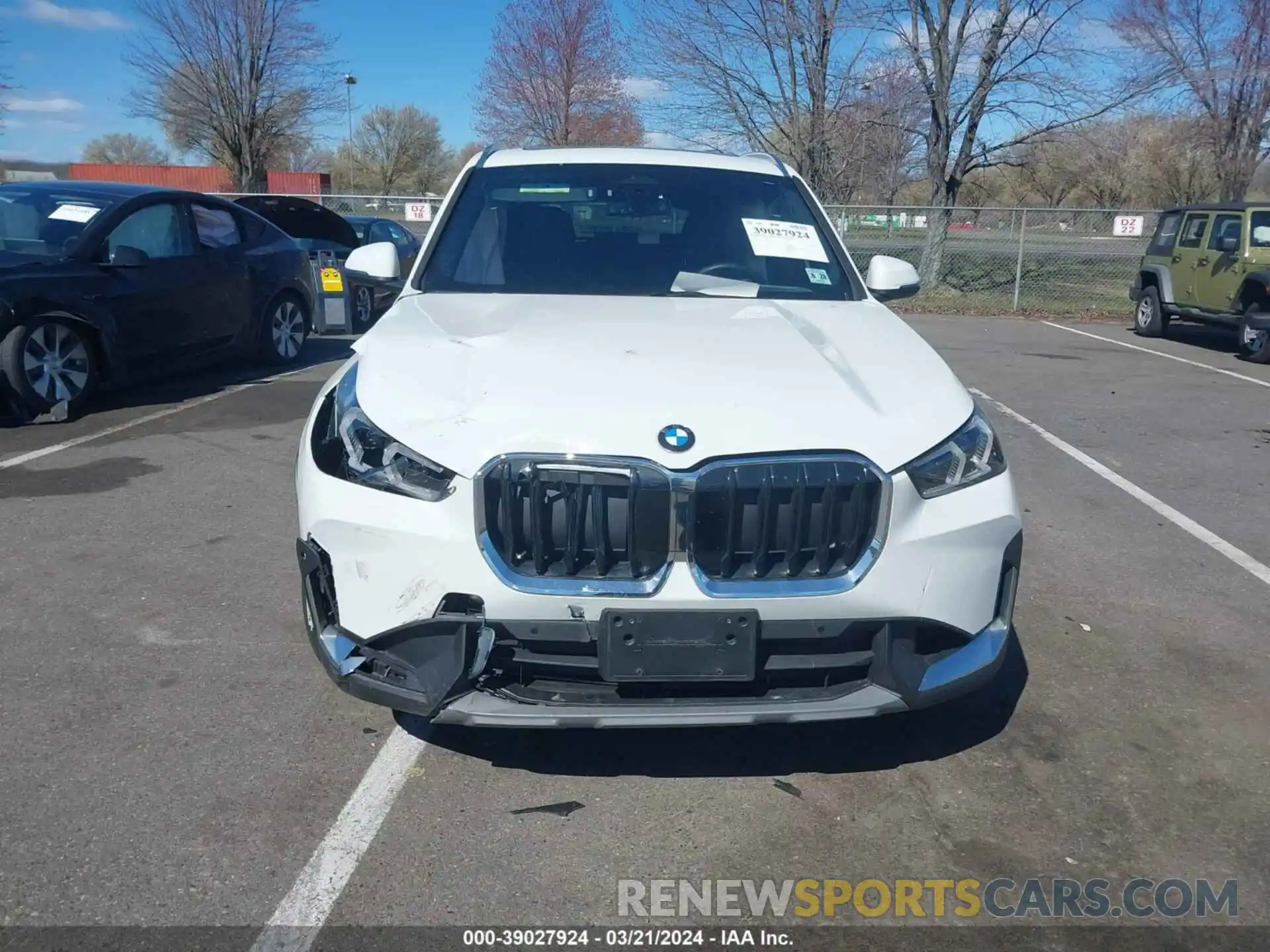 12 Photograph of a damaged car WBX73EF04P5X46946 BMW X1 2023