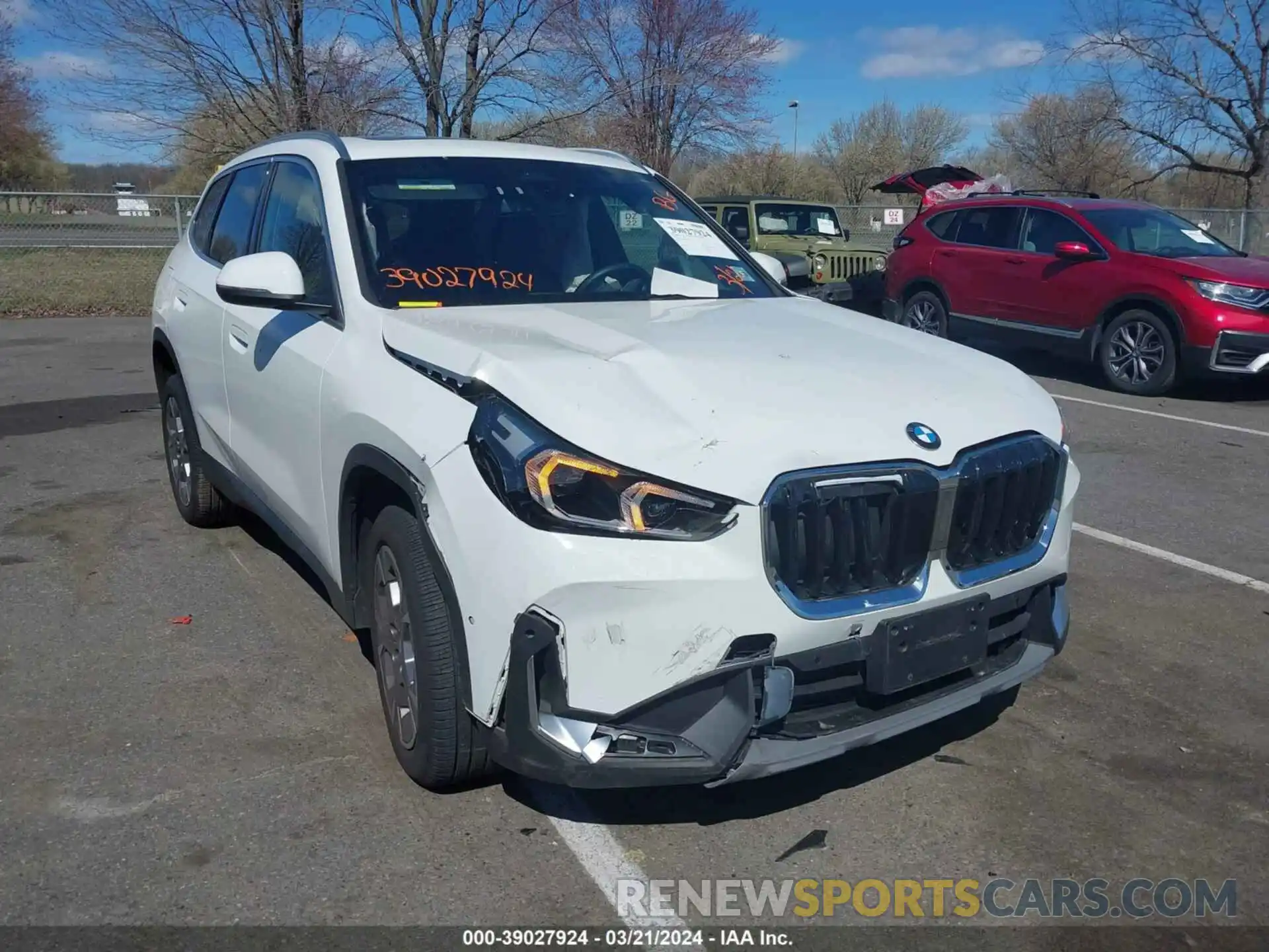 6 Photograph of a damaged car WBX73EF04P5X46946 BMW X1 2023