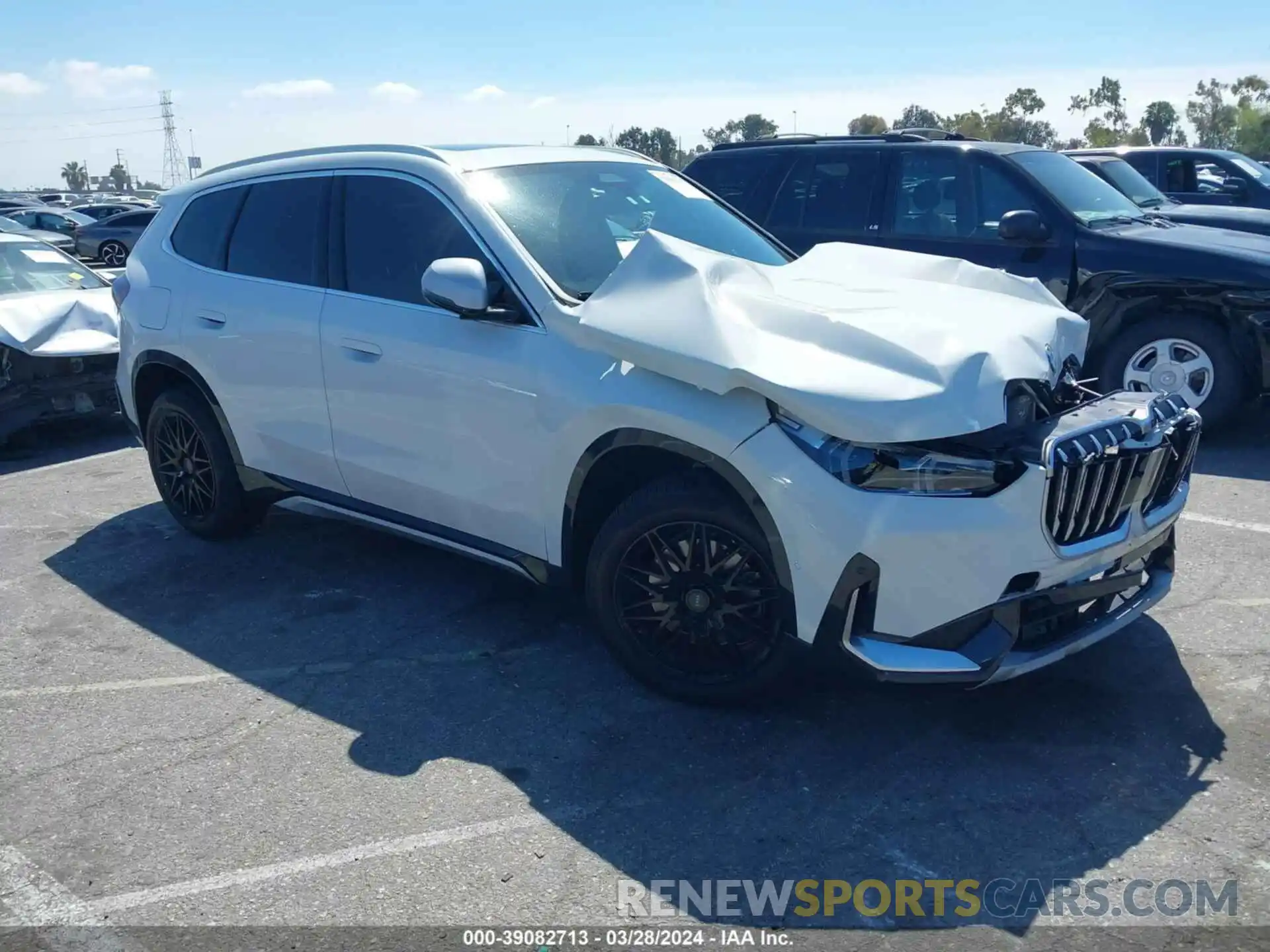 1 Photograph of a damaged car WBX73EF07P5W10505 BMW X1 2023