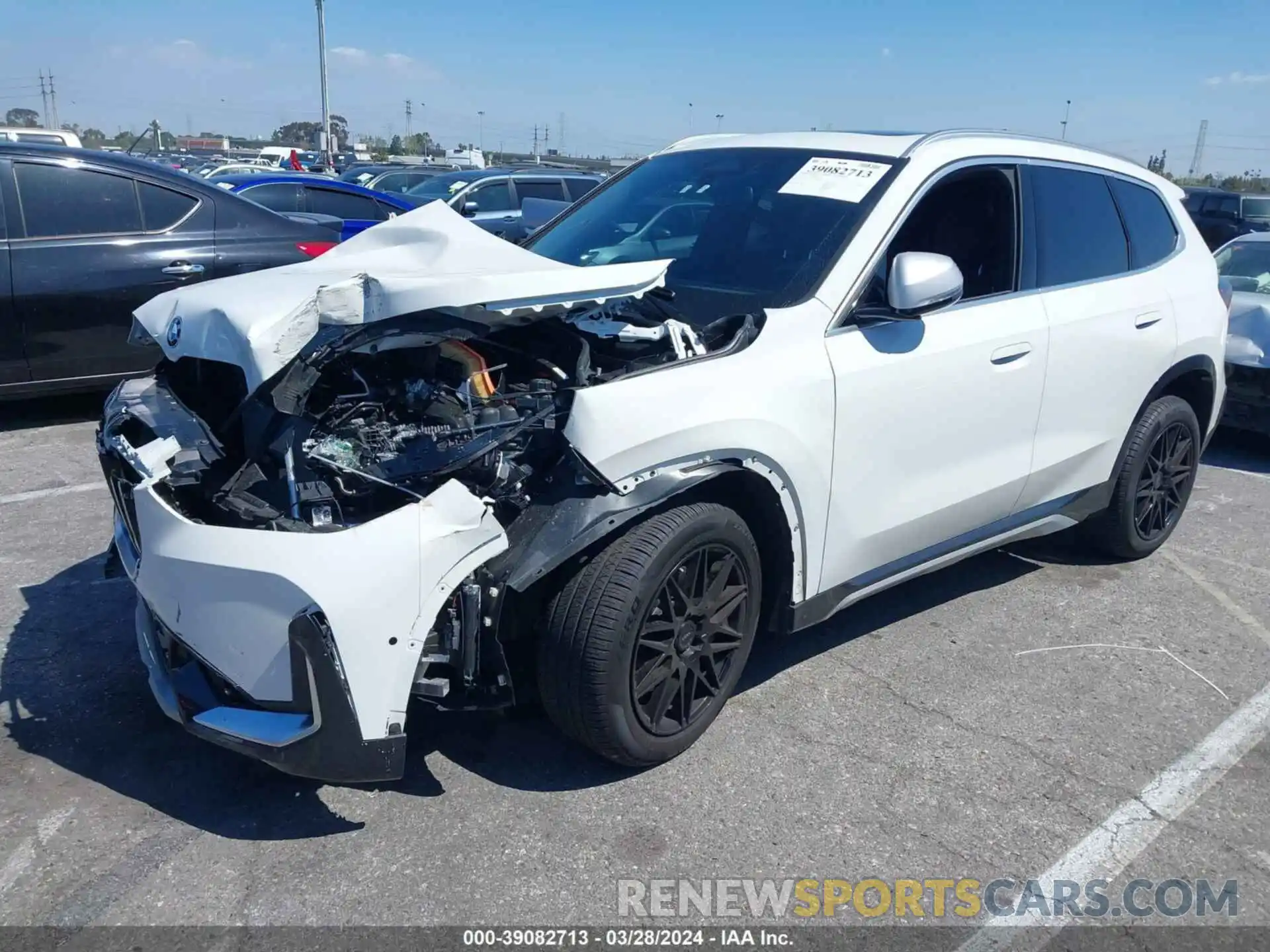 2 Photograph of a damaged car WBX73EF07P5W10505 BMW X1 2023