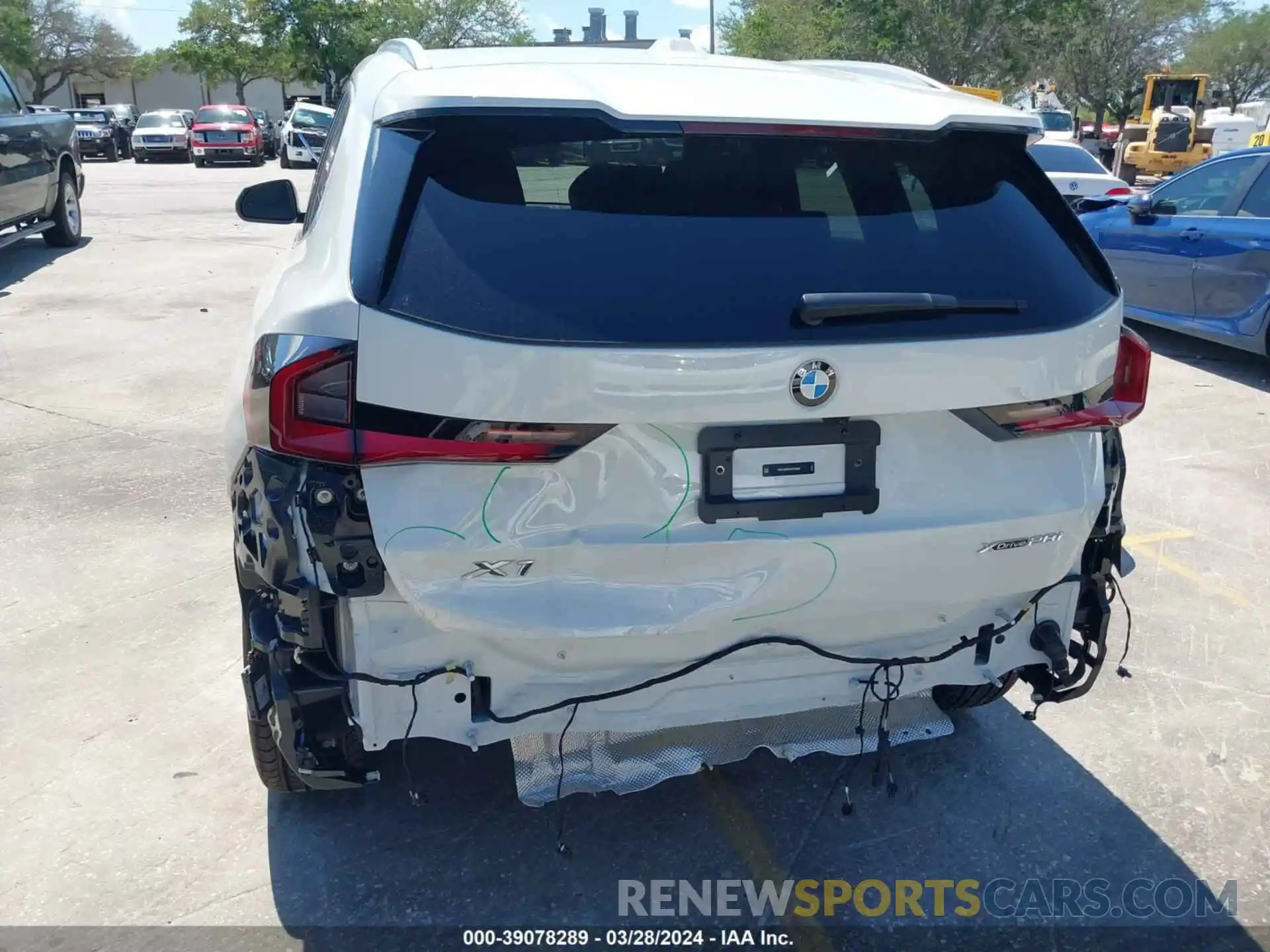18 Photograph of a damaged car WBX73EF06R5Y44699 BMW X1 2024