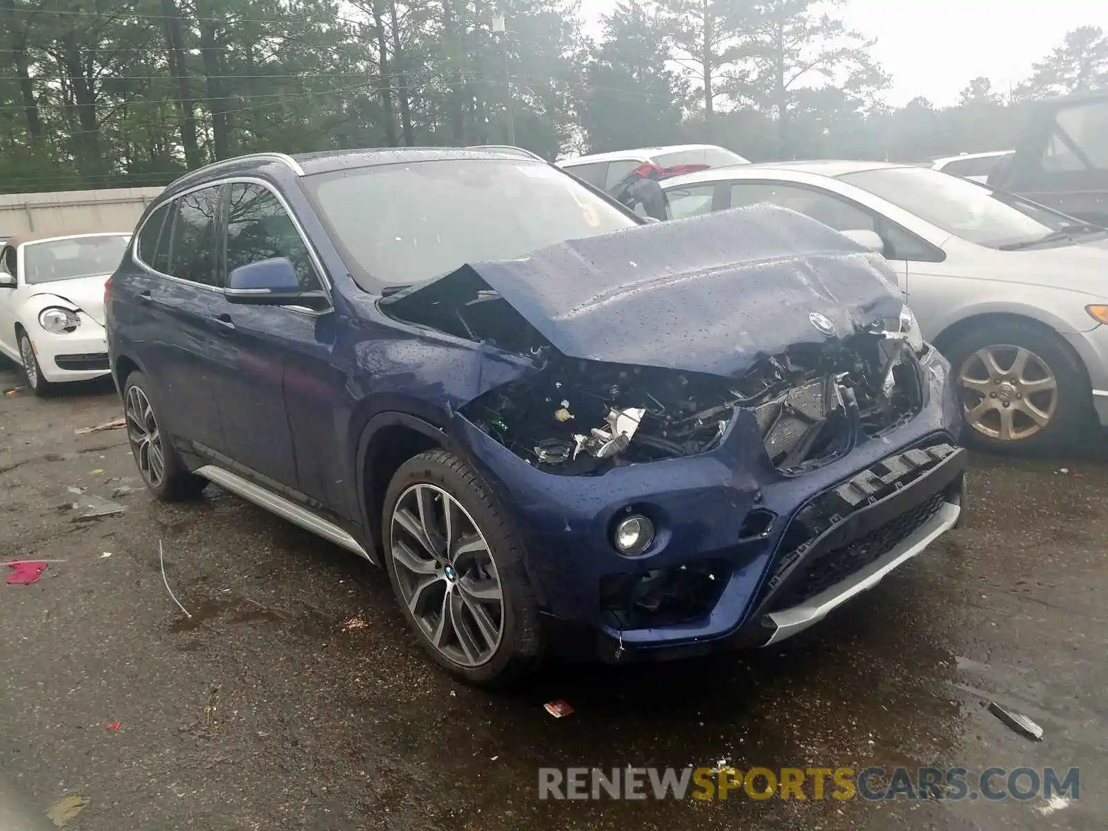 1 Photograph of a damaged car WBXHU7C51K5L11503 BMW X1 SDRIVE2 2019