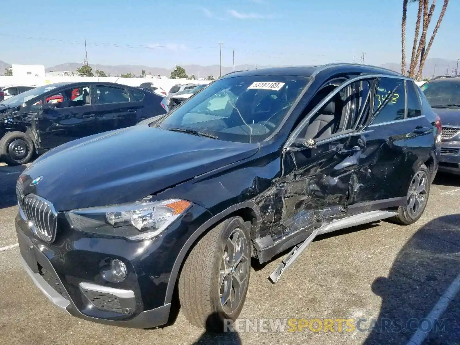 2 Photograph of a damaged car WBXHU7C51K5N15847 BMW X1 SDRIVE2 2019