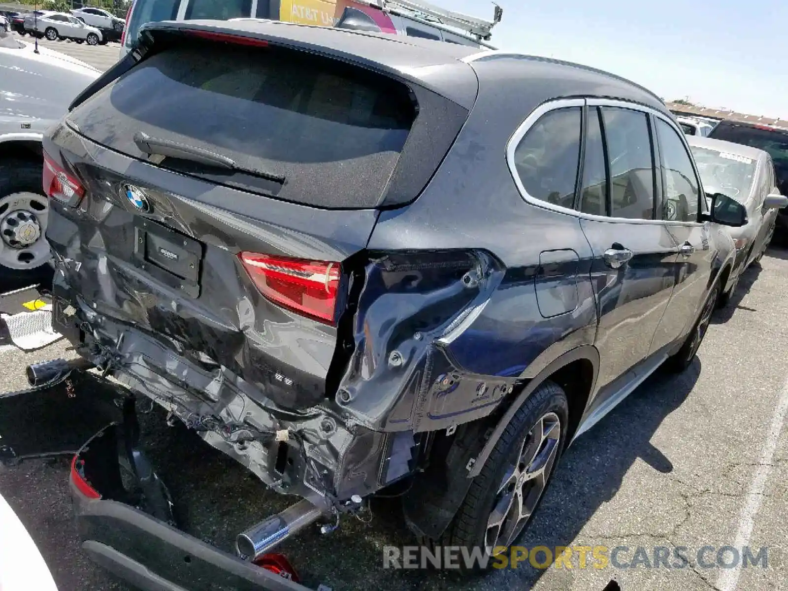 4 Фотография поврежденного автомобиля WBXHU7C53K3H44531 BMW X1 SDRIVE2 2019