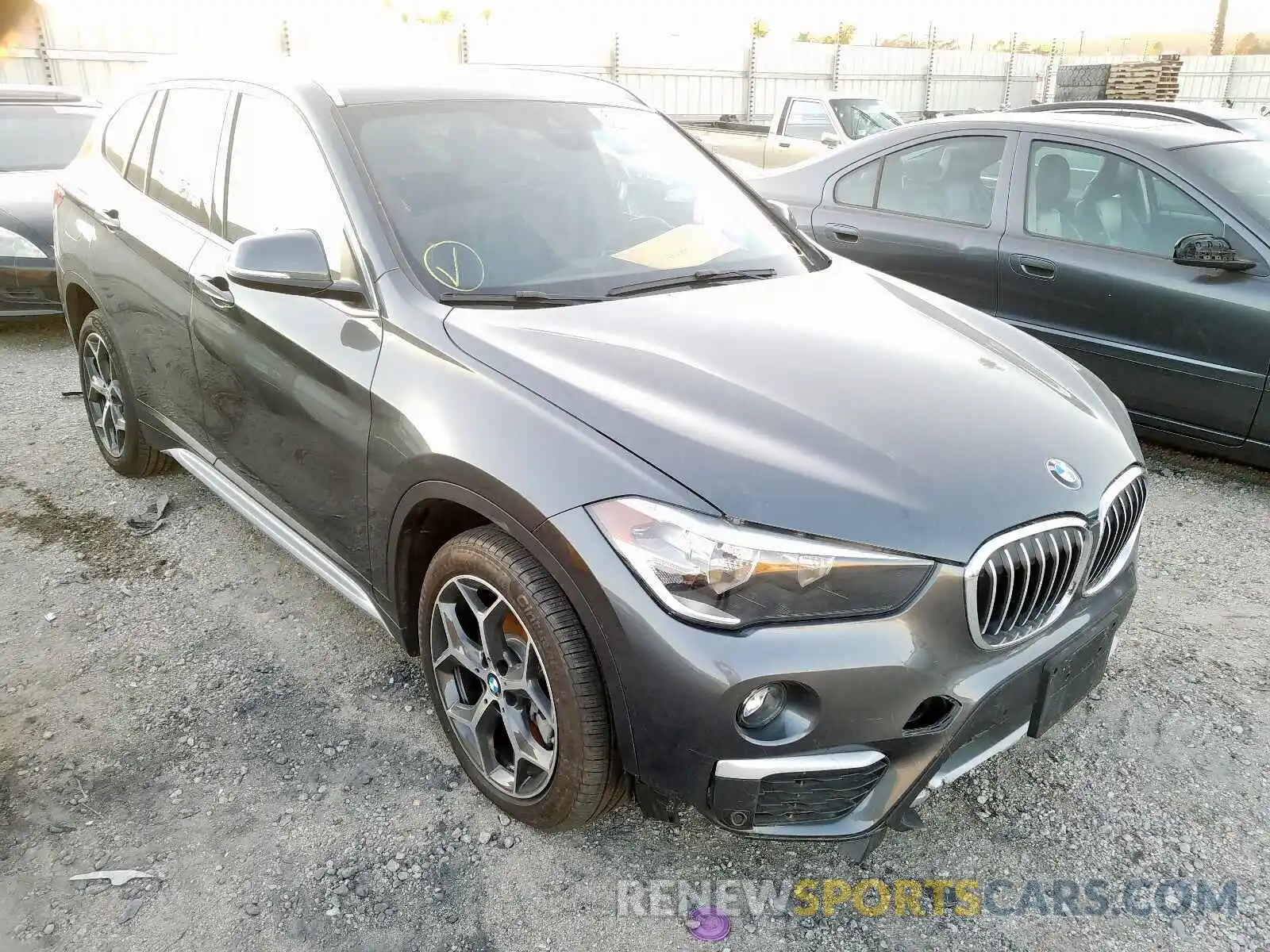 1 Photograph of a damaged car WBXHU7C53K3H45100 BMW X1 SDRIVE2 2019