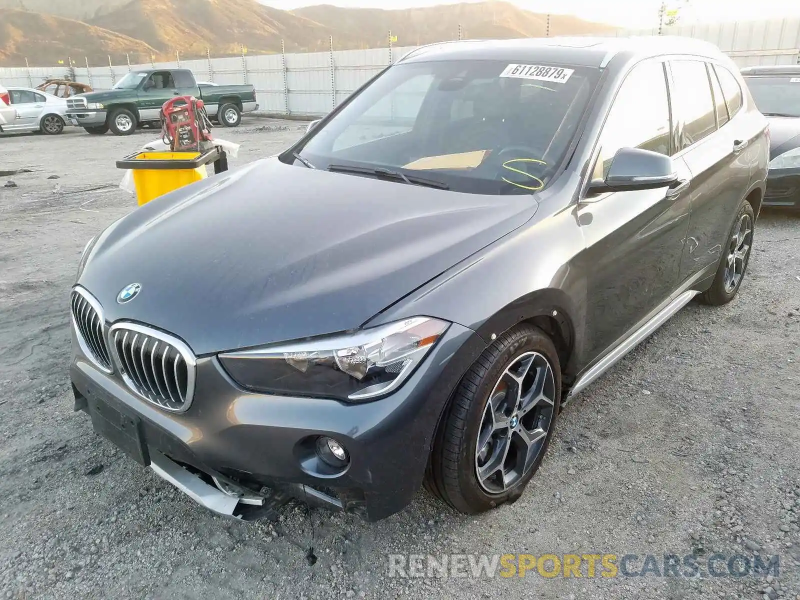 2 Photograph of a damaged car WBXHU7C53K3H45100 BMW X1 SDRIVE2 2019