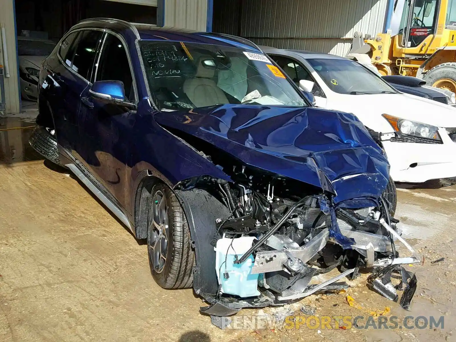 1 Photograph of a damaged car WBXHU7C54K5L11060 BMW X1 SDRIVE2 2019