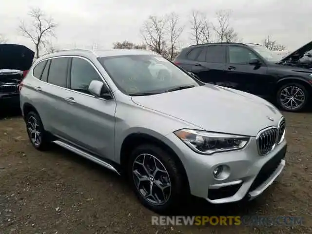 1 Photograph of a damaged car WBXHU7C55K3H44725 BMW X1 SDRIVE2 2019