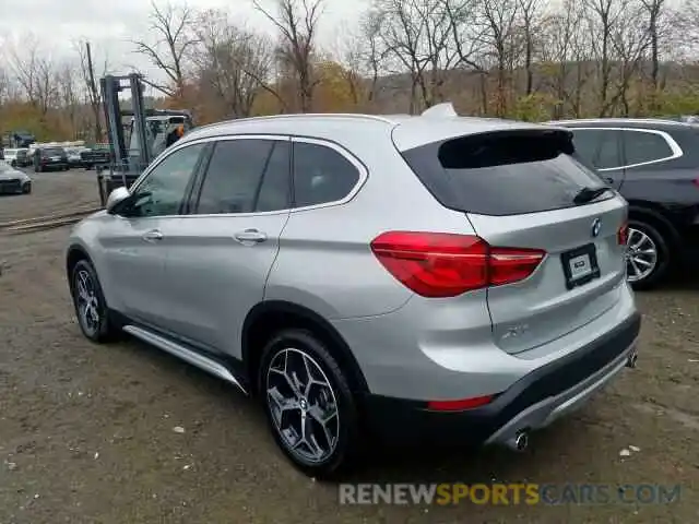 3 Фотография поврежденного автомобиля WBXHU7C55K3H44725 BMW X1 SDRIVE2 2019