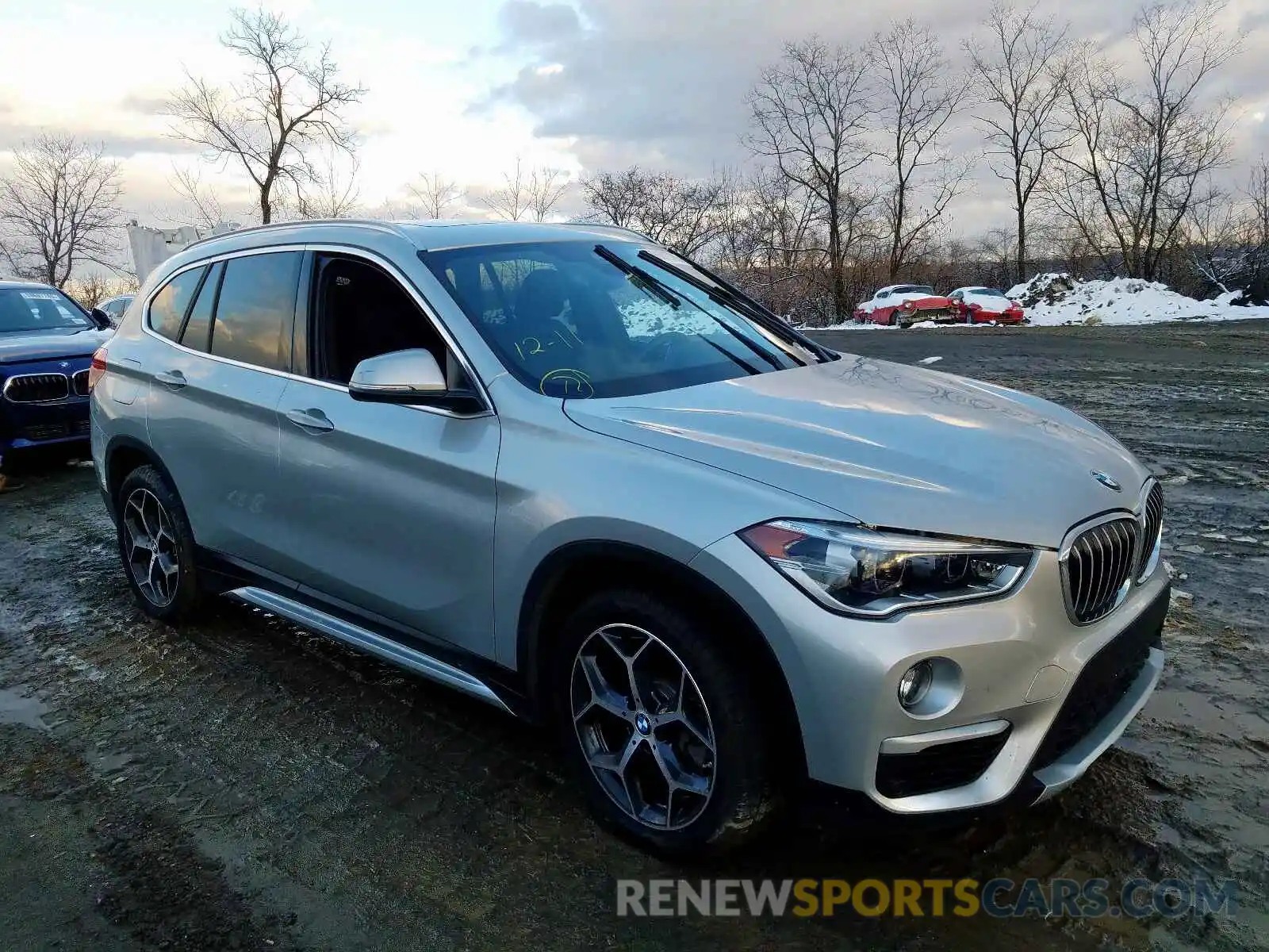 1 Photograph of a damaged car WBXHU7C55K5L10869 BMW X1 SDRIVE2 2019