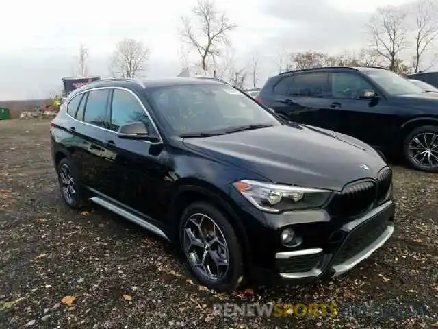 1 Photograph of a damaged car WBXHU7C56K5N37827 BMW X1 SDRIVE2 2019