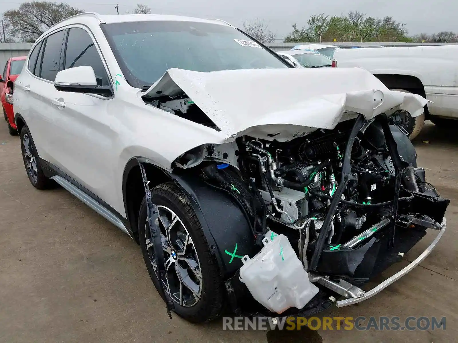 1 Photograph of a damaged car WBXJG7C09L5P64590 BMW X1 SDRIVE2 2020