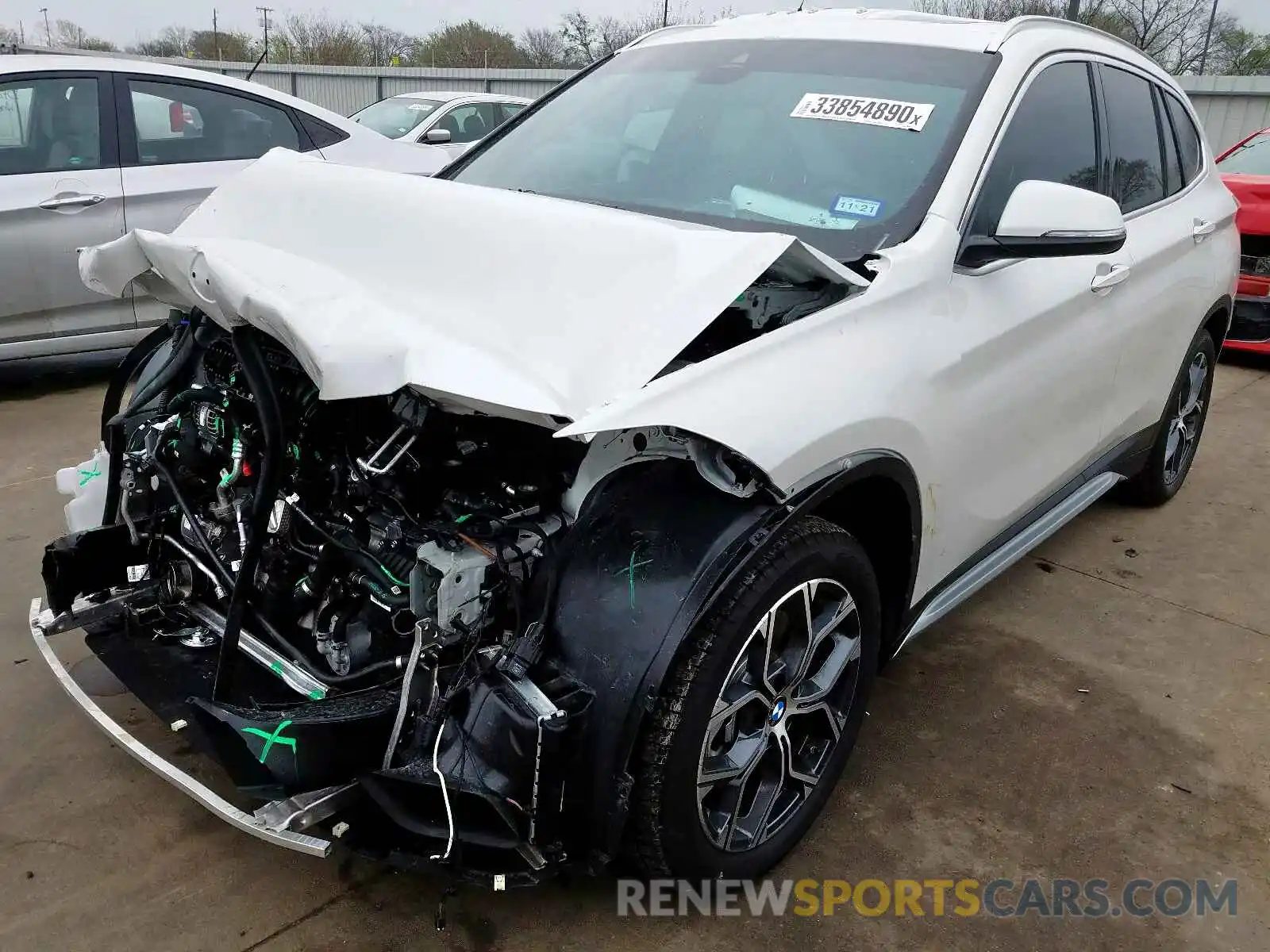 2 Photograph of a damaged car WBXJG7C09L5P64590 BMW X1 SDRIVE2 2020